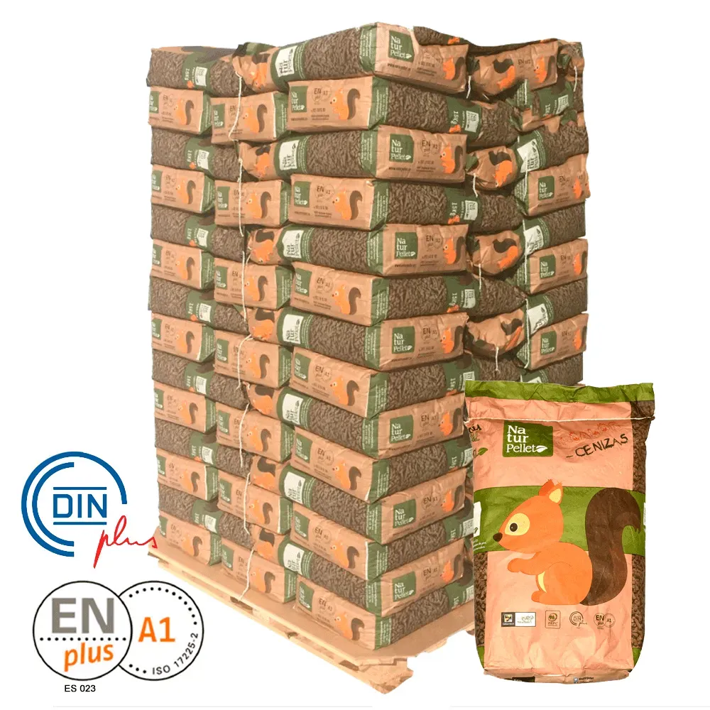 Holzpellets NATURPELLET, Palette 70 Säcke à 15 kg